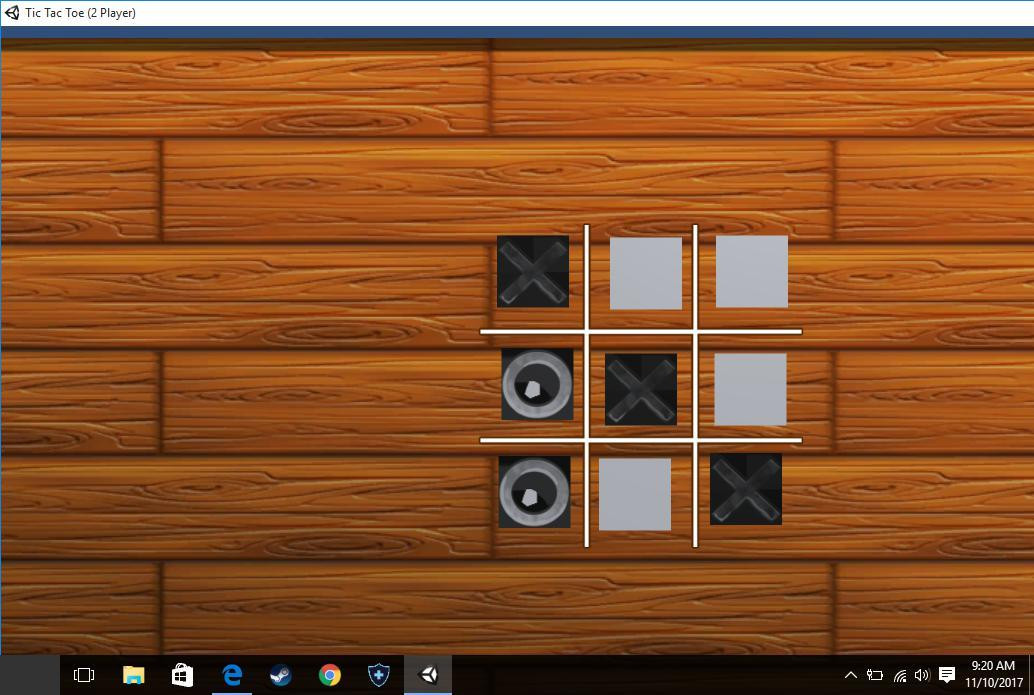 Tic Tac Toe(2 player) (itch) - кадр 1