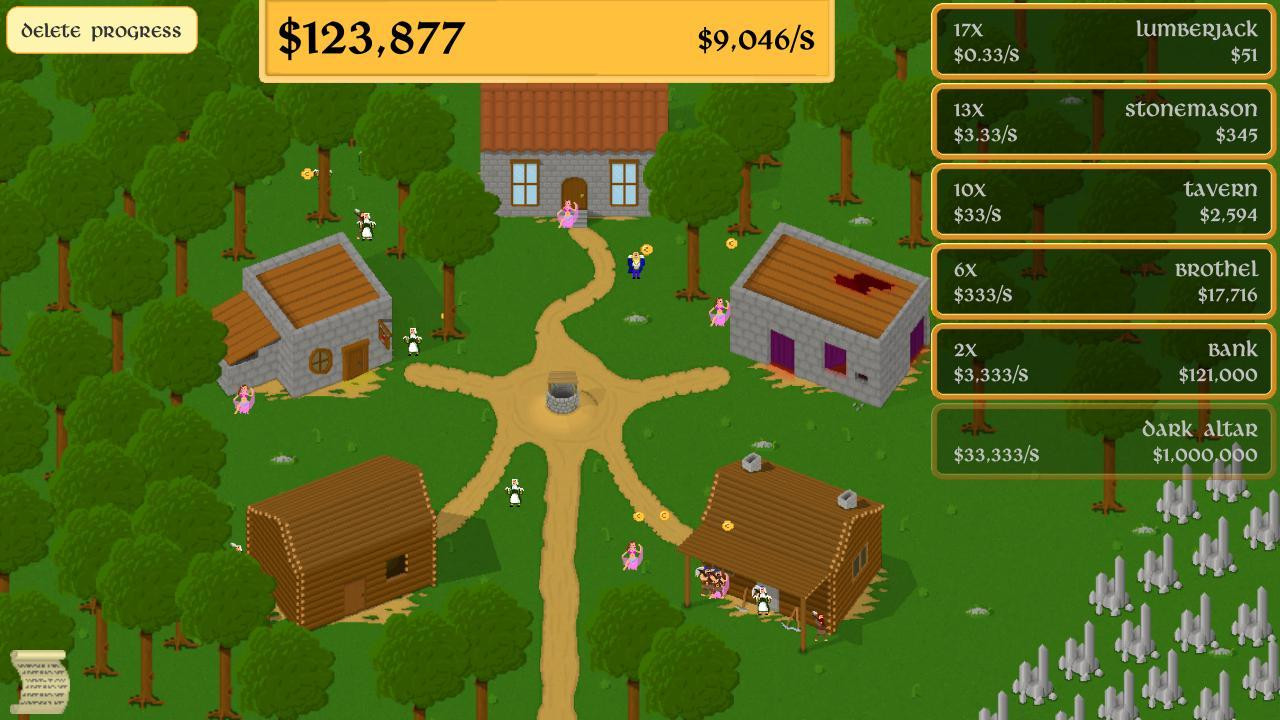 Clicker Village (itch) - кадр 2