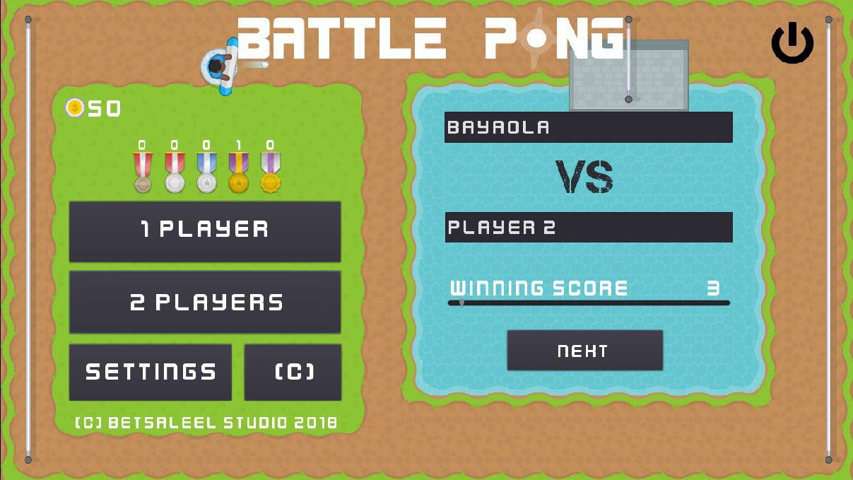 Battle Pong (Bayaola) (itch) - кадр 2