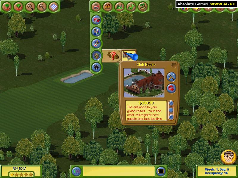 Golf Resort Tycoon 2 - кадр 1