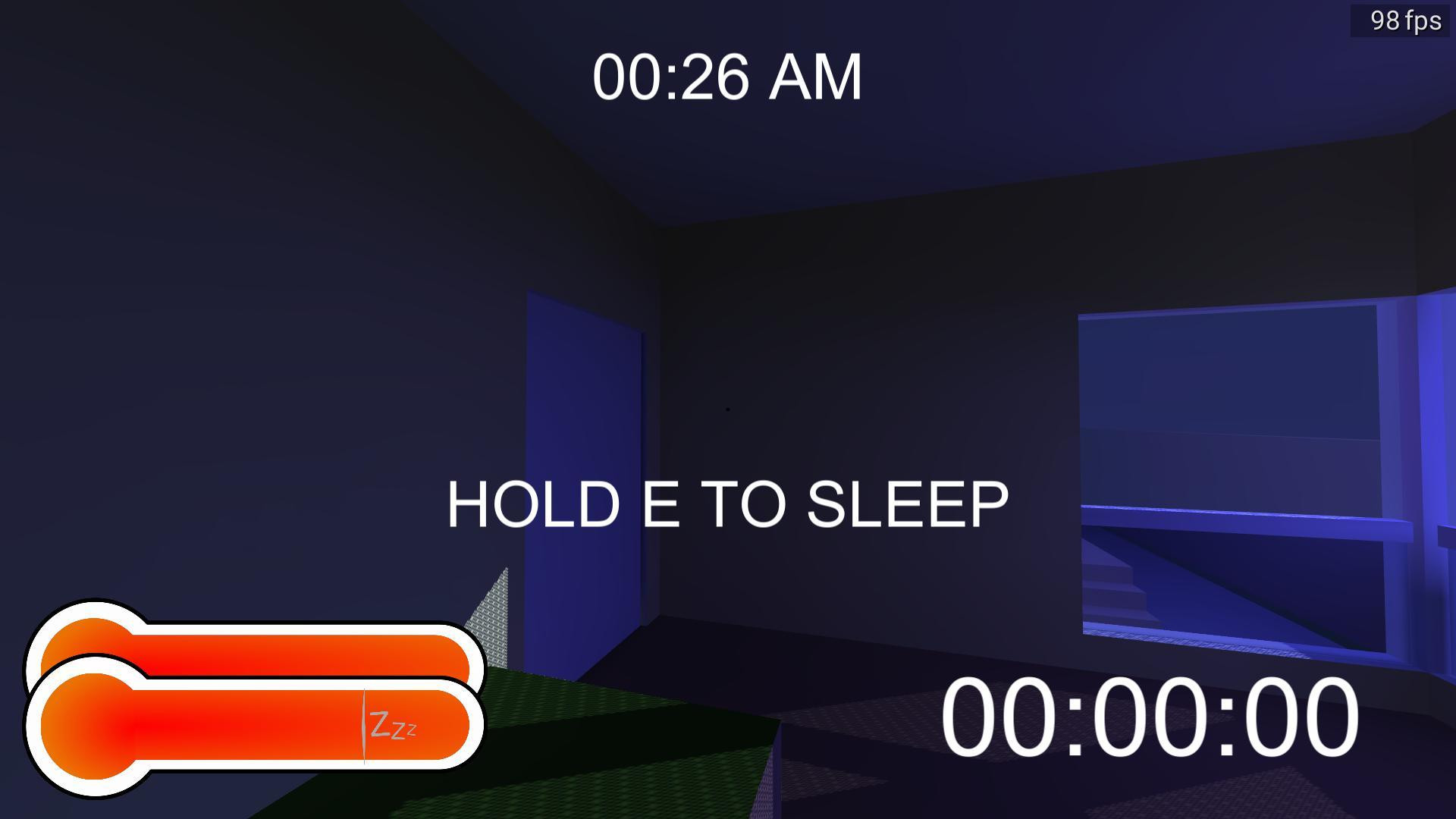SummerGame: Trying to sleep when its 30 degrees (itch) - кадр 1