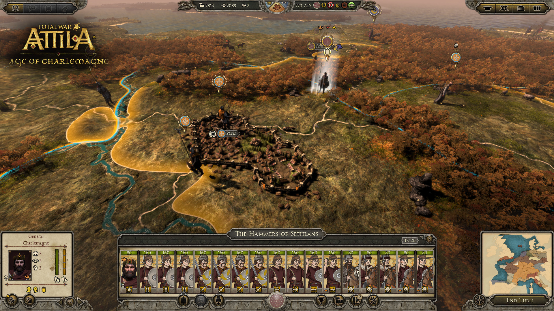 Total War: ATTILA - Age of Charlemagne Campaign Pack - кадр 2