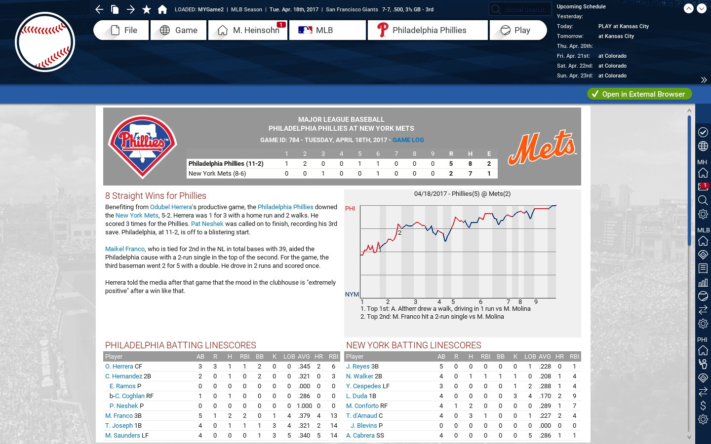 Out of the Park Baseball 18 - кадр 11
