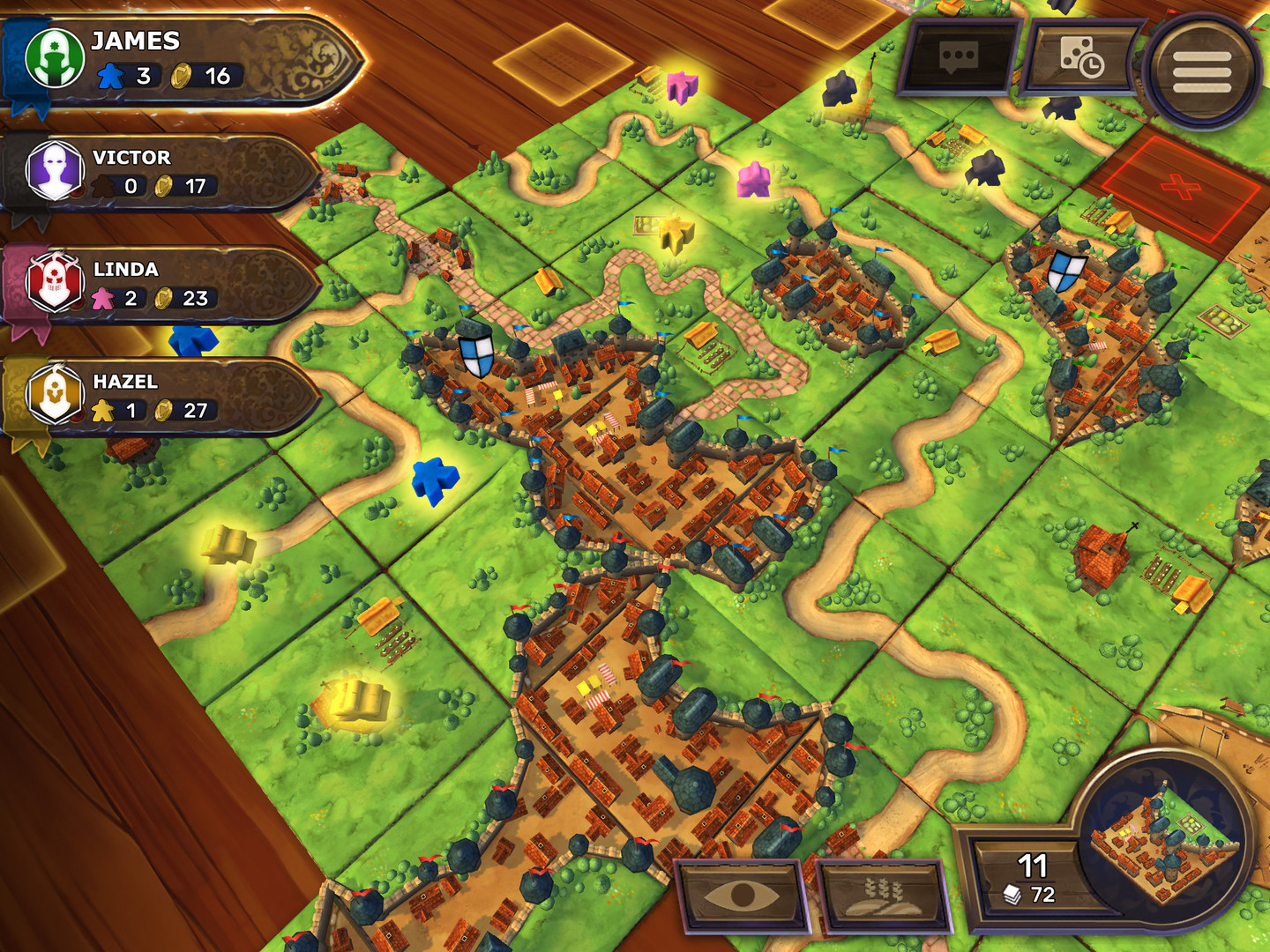 Carcassonne: Official Board Game -Tiles & Tactics - кадр 14