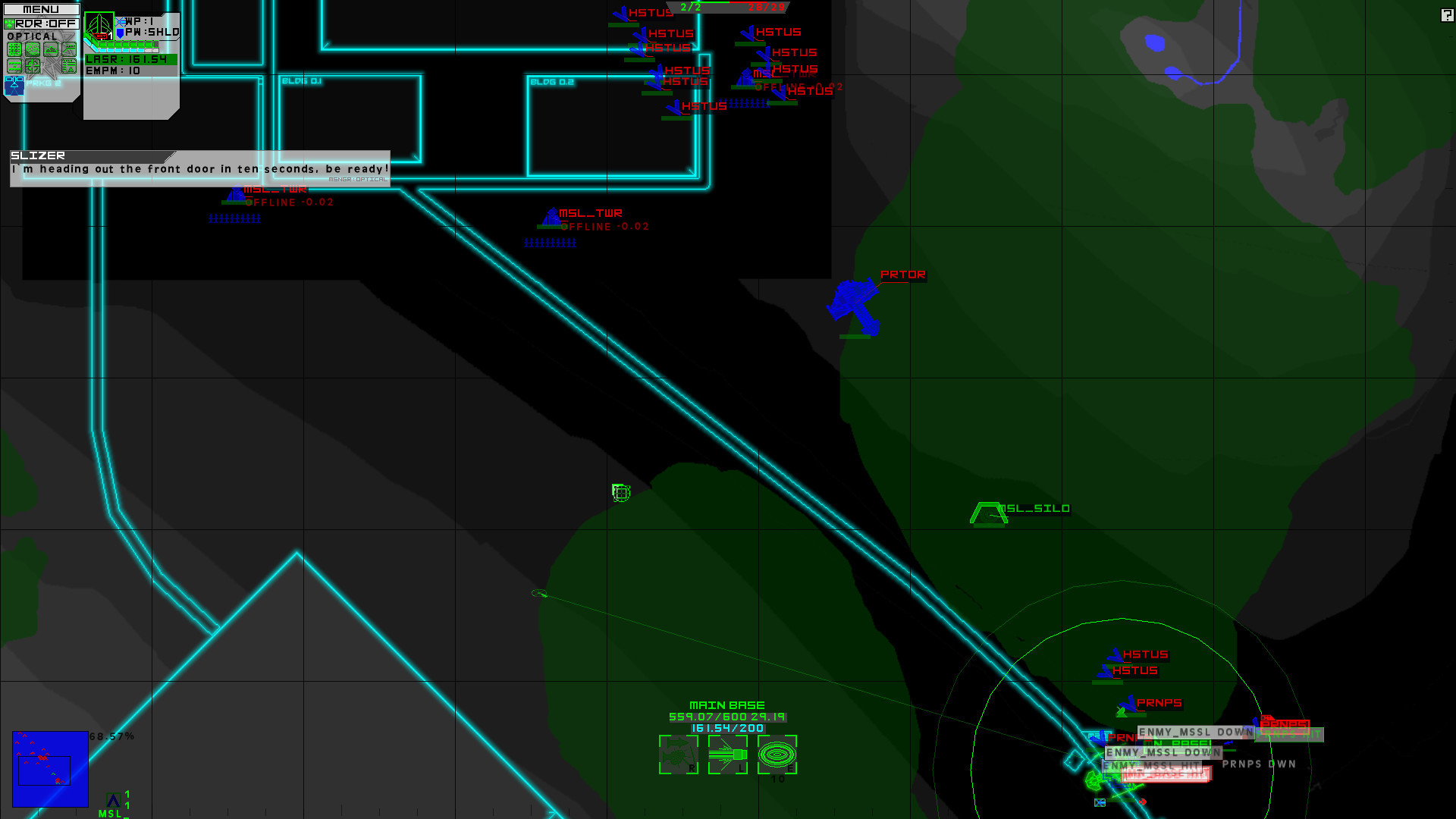 Slizer Battle Management System - кадр 5