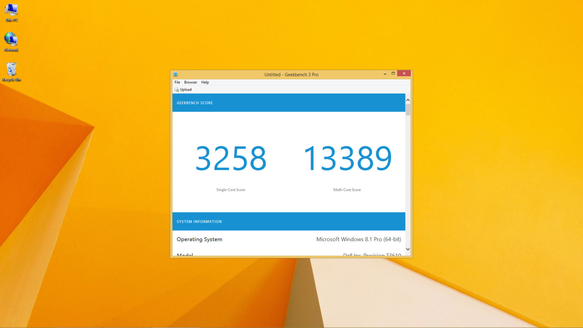 Geekbench 3 - кадр 8