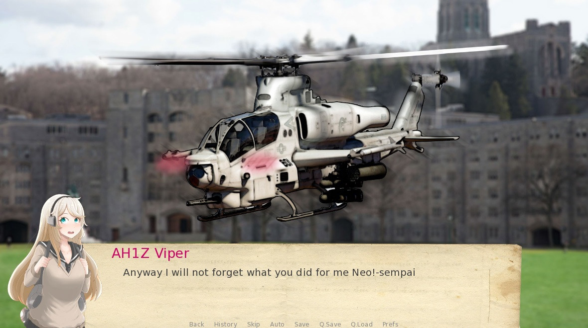 Attack Helicopter Dating Simulator - кадр 1