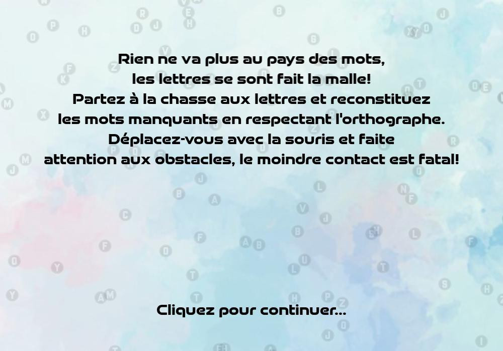 La Chasse Aux Lettres (itch) - кадр 2