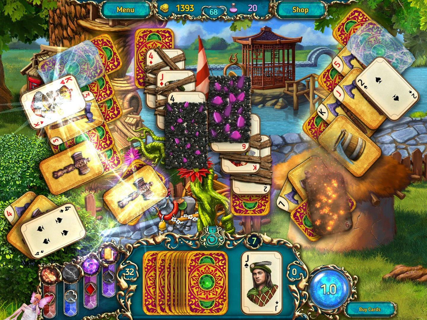 Dreamland Solitaire: Dragon's Fury - кадр 2