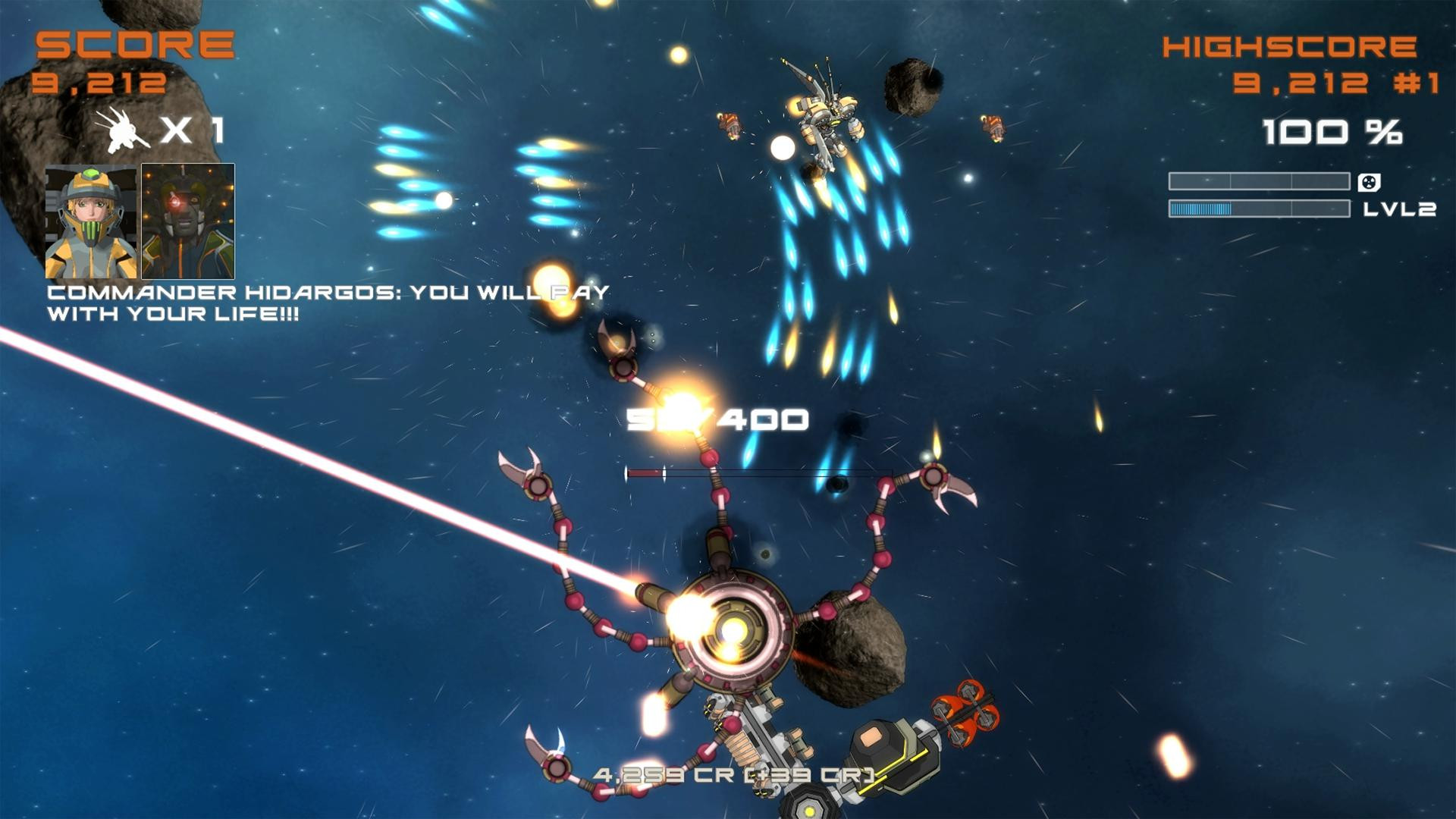 Quantum Revenge - Mecha Robot Space Shooter - кадр 6