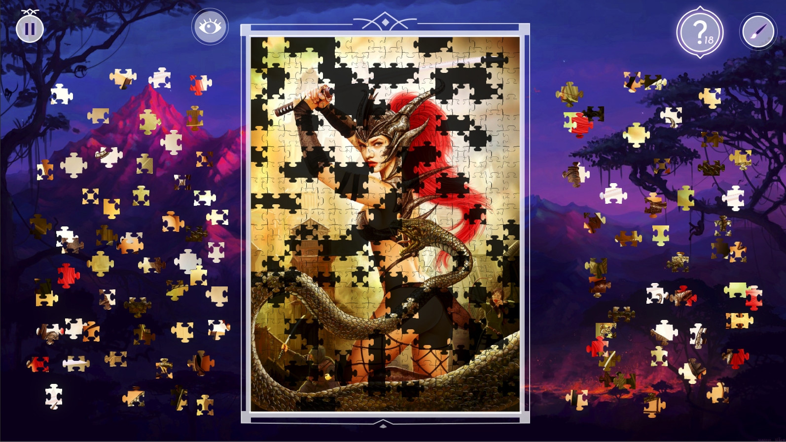 Dark Fantasy 2: Jigsaw Puzzle - кадр 3