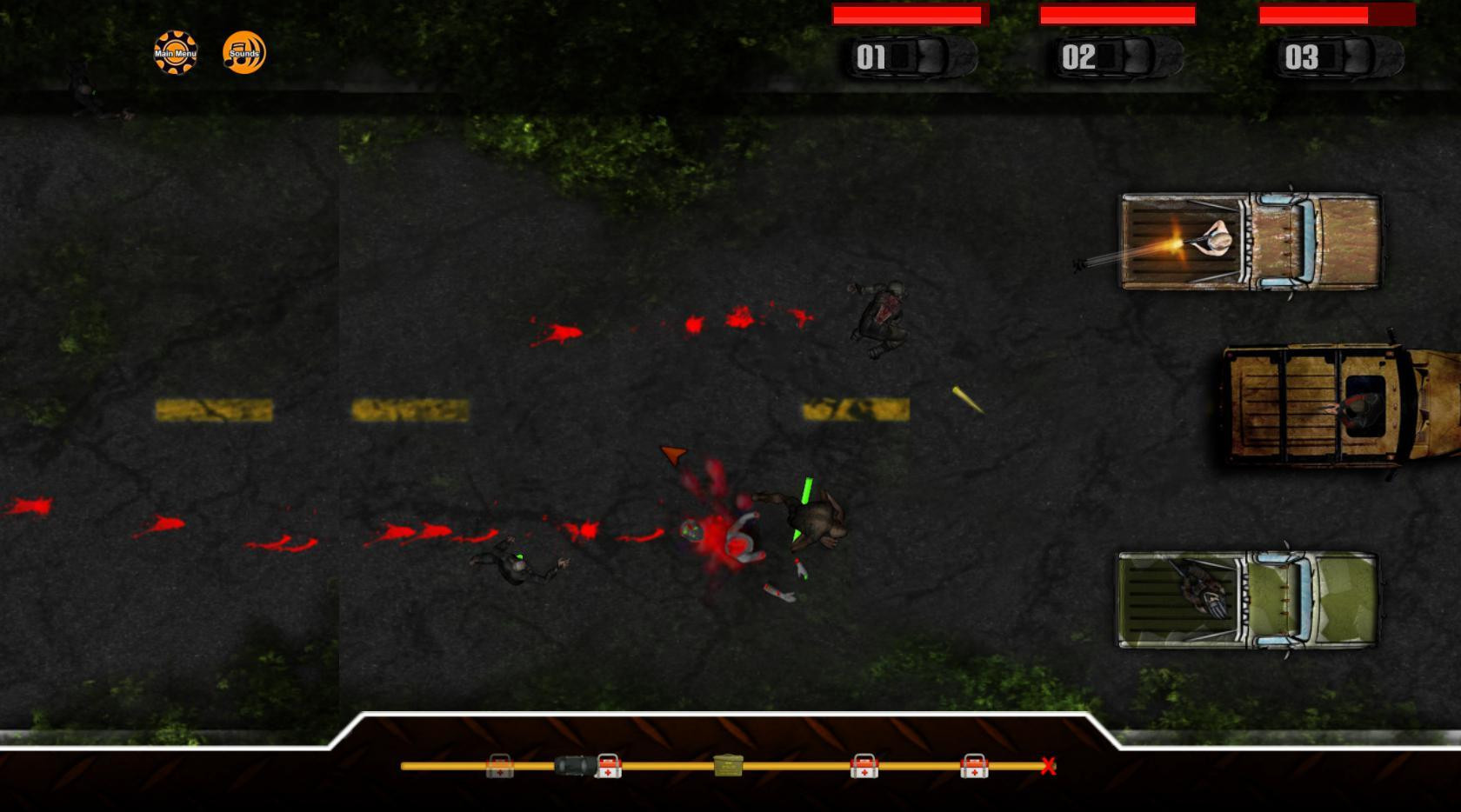 Z-Sector Zombie Roadkill 0.1 (itch) - кадр 2