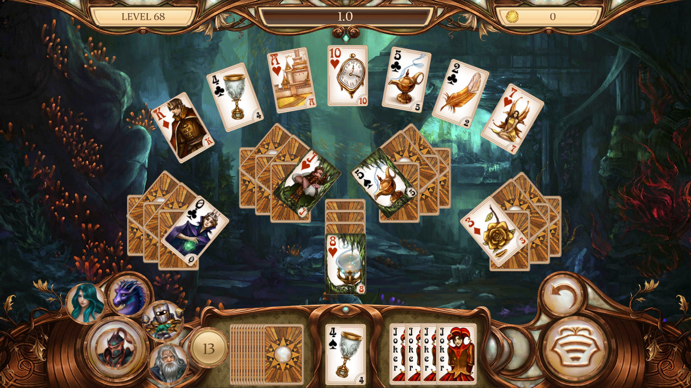 Snow White Solitaire. Legacy of Dwarves - кадр 2