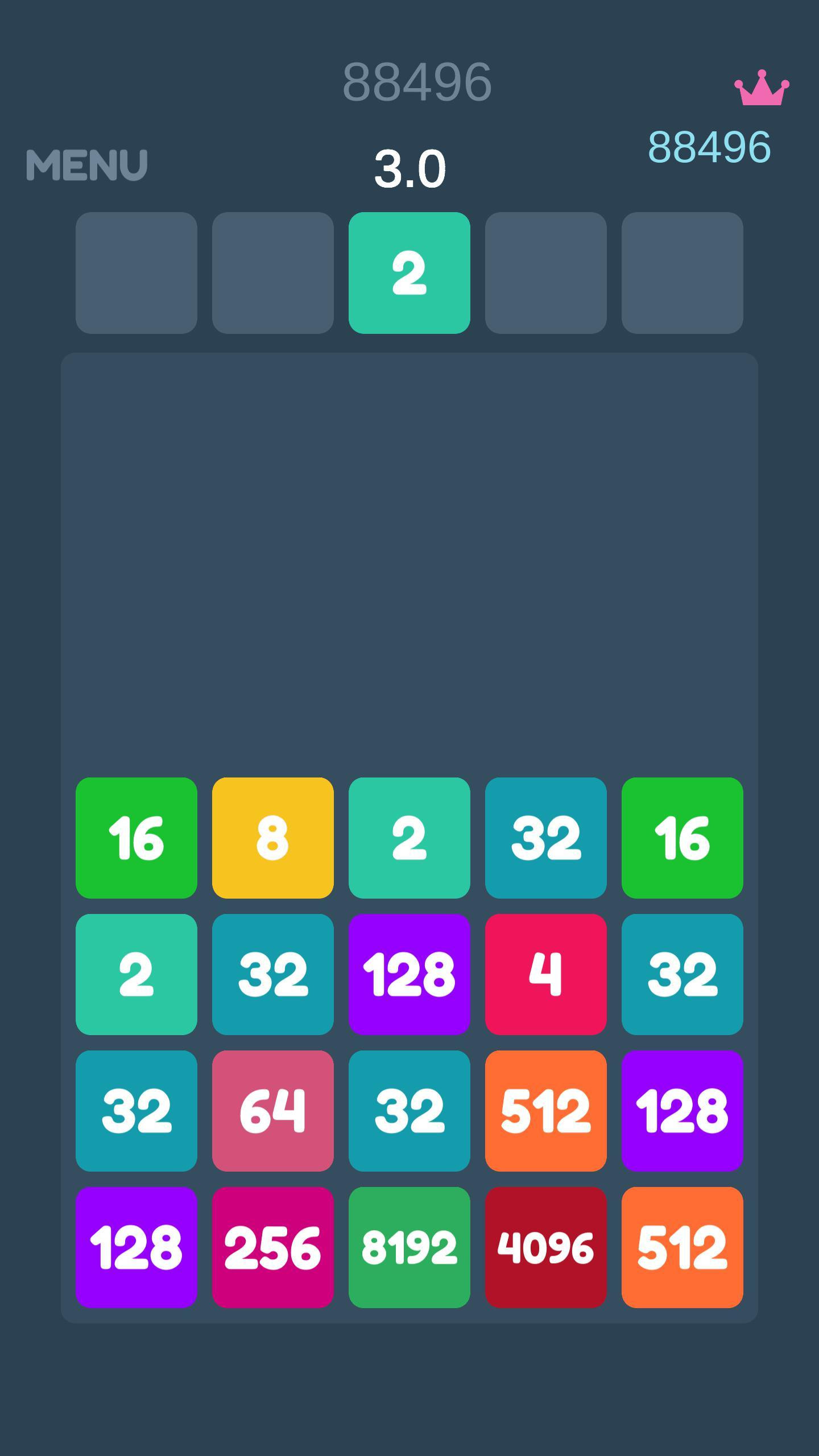 2048 Bricks Shoot - Android game (itch) - кадр 3