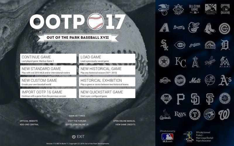 OOTP Baseball 17 - кадр 4