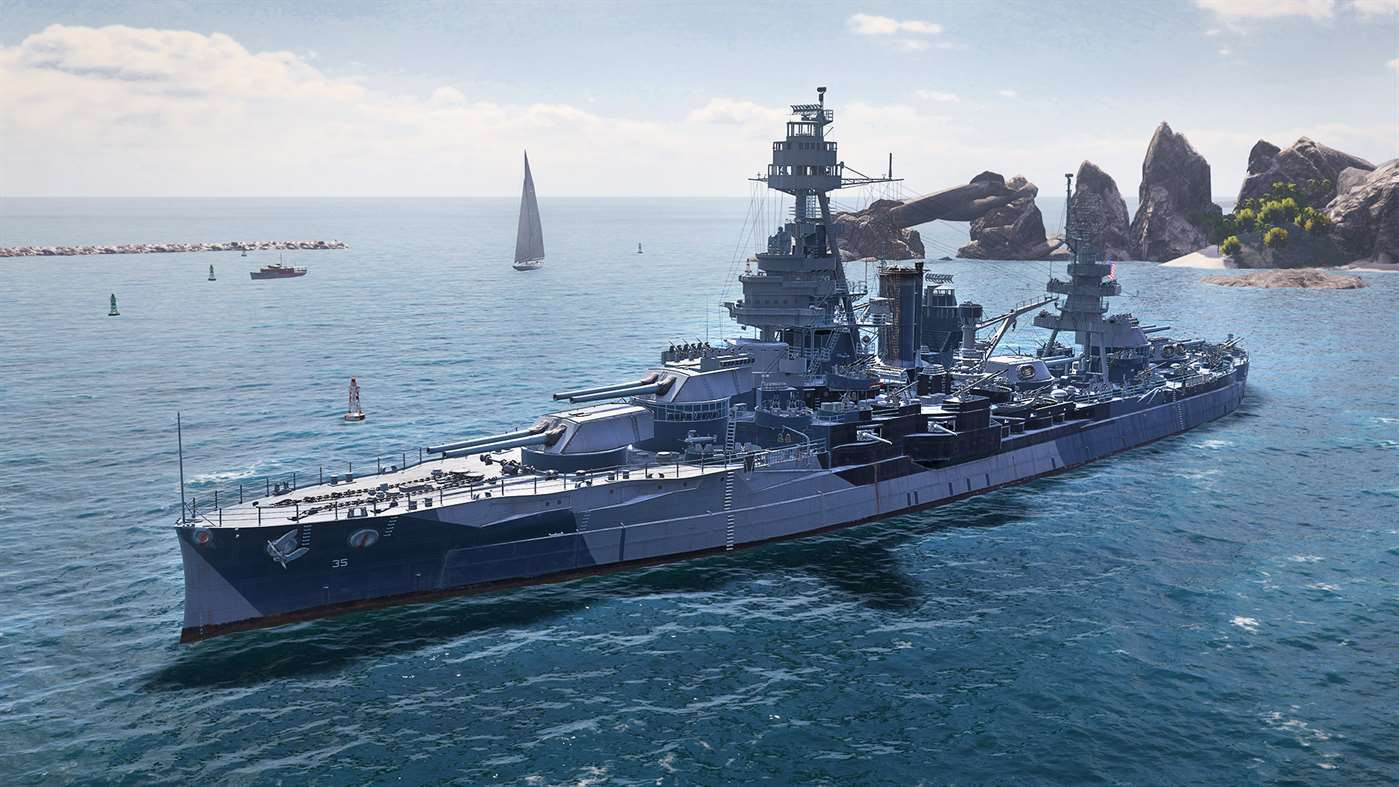 World of Warships: Legends. Texas Marine - кадр 1