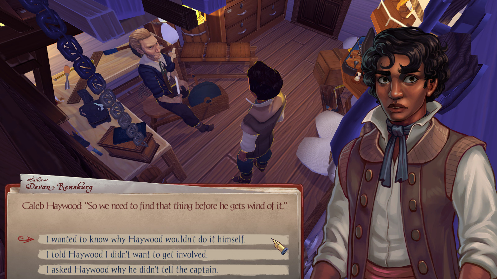 Herald: An Interactive Period Drama - Book I & II - кадр 15
