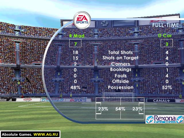 FIFA 2001 - кадр 5