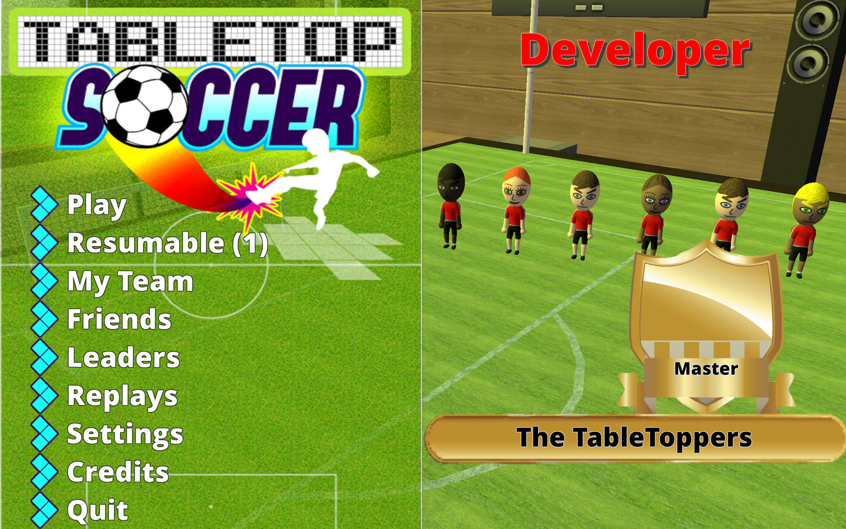 TableTop Soccer - кадр 1