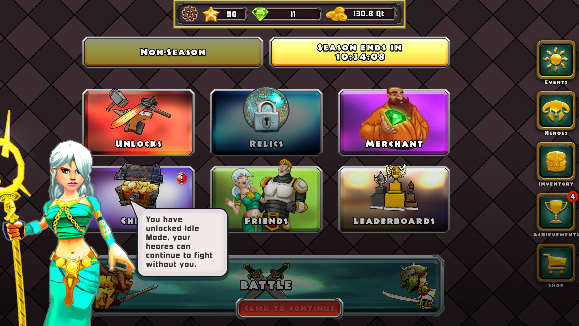 Heroes of Havoc: Idle Adventures - кадр 2