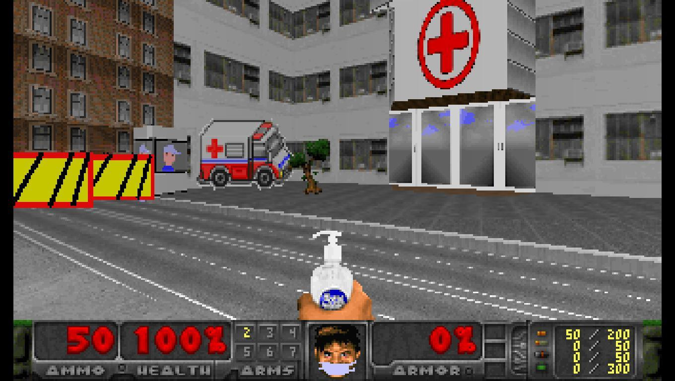 CORONA VIRUS:HELL ON EARTH FPS WAD (itch) - кадр 1