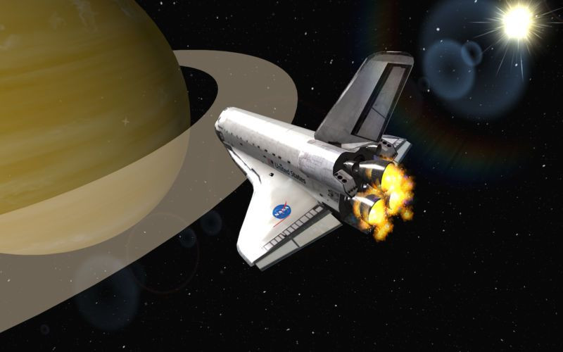 Space Simulator HD - Planet Flight - кадр 2