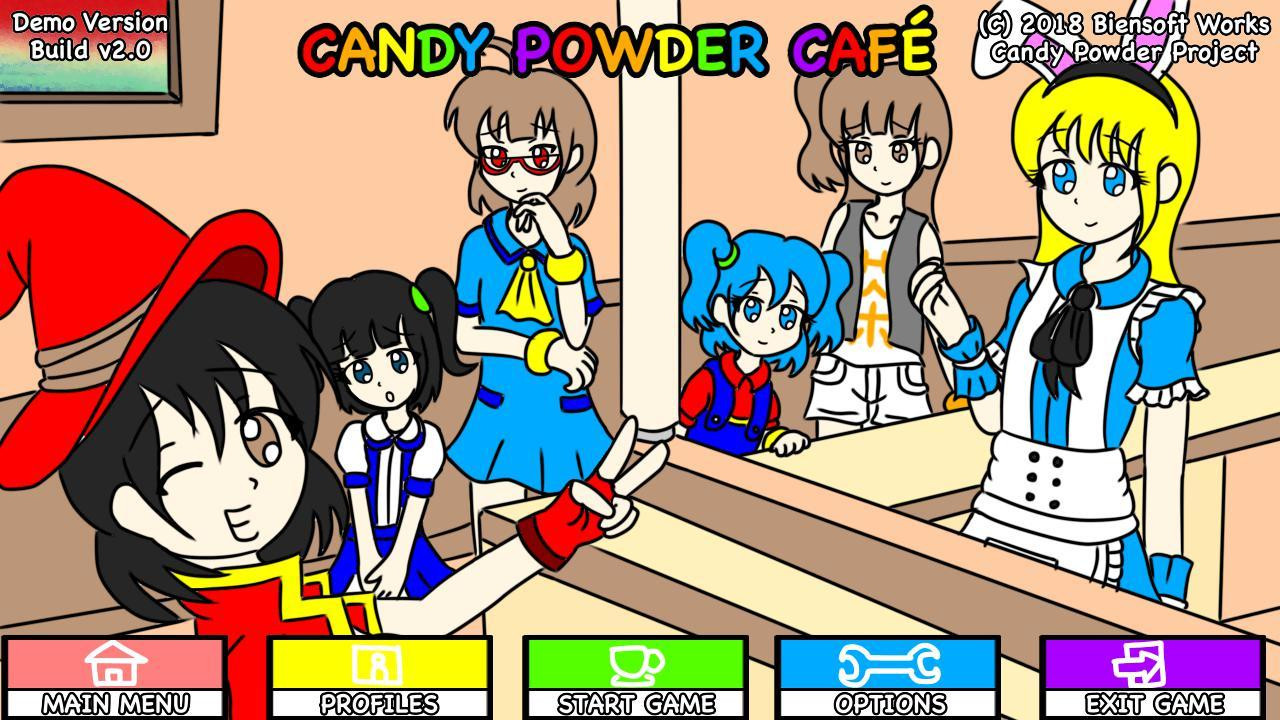 Candy Powder Cafe - Demo Version V2 (itch) - кадр 2