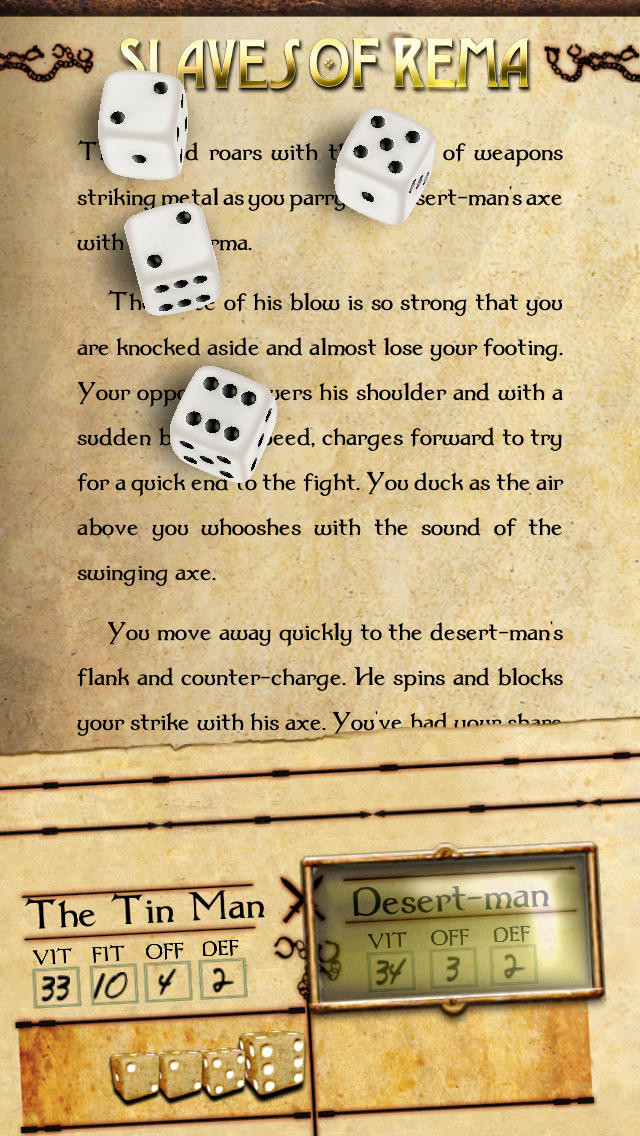 Gamebook Adventures 3: Slaves of Rema - кадр 5