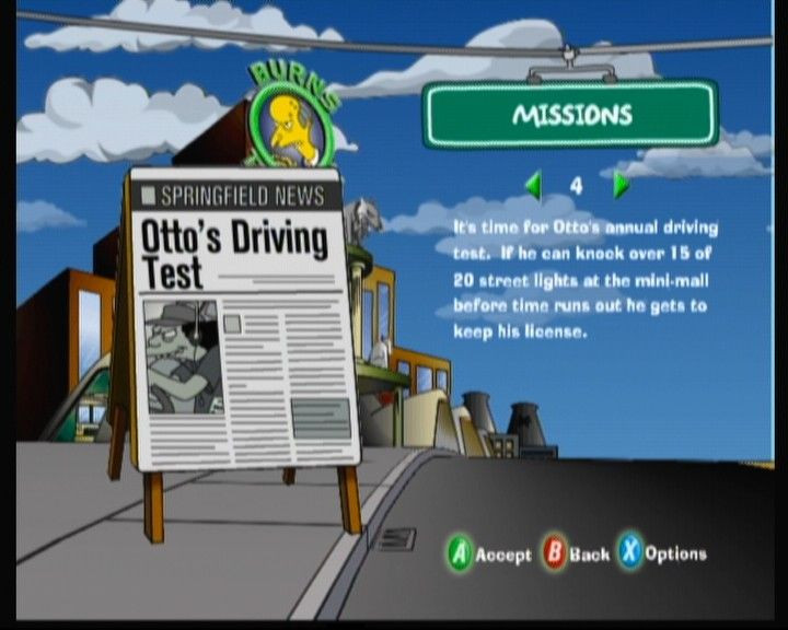The Simpsons: Road Rage - кадр 3