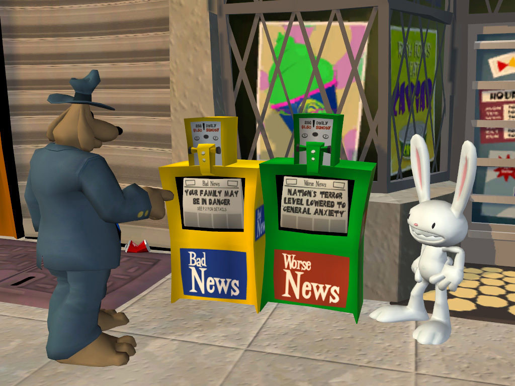 Sam & Max 101: Culture Shock - кадр 9