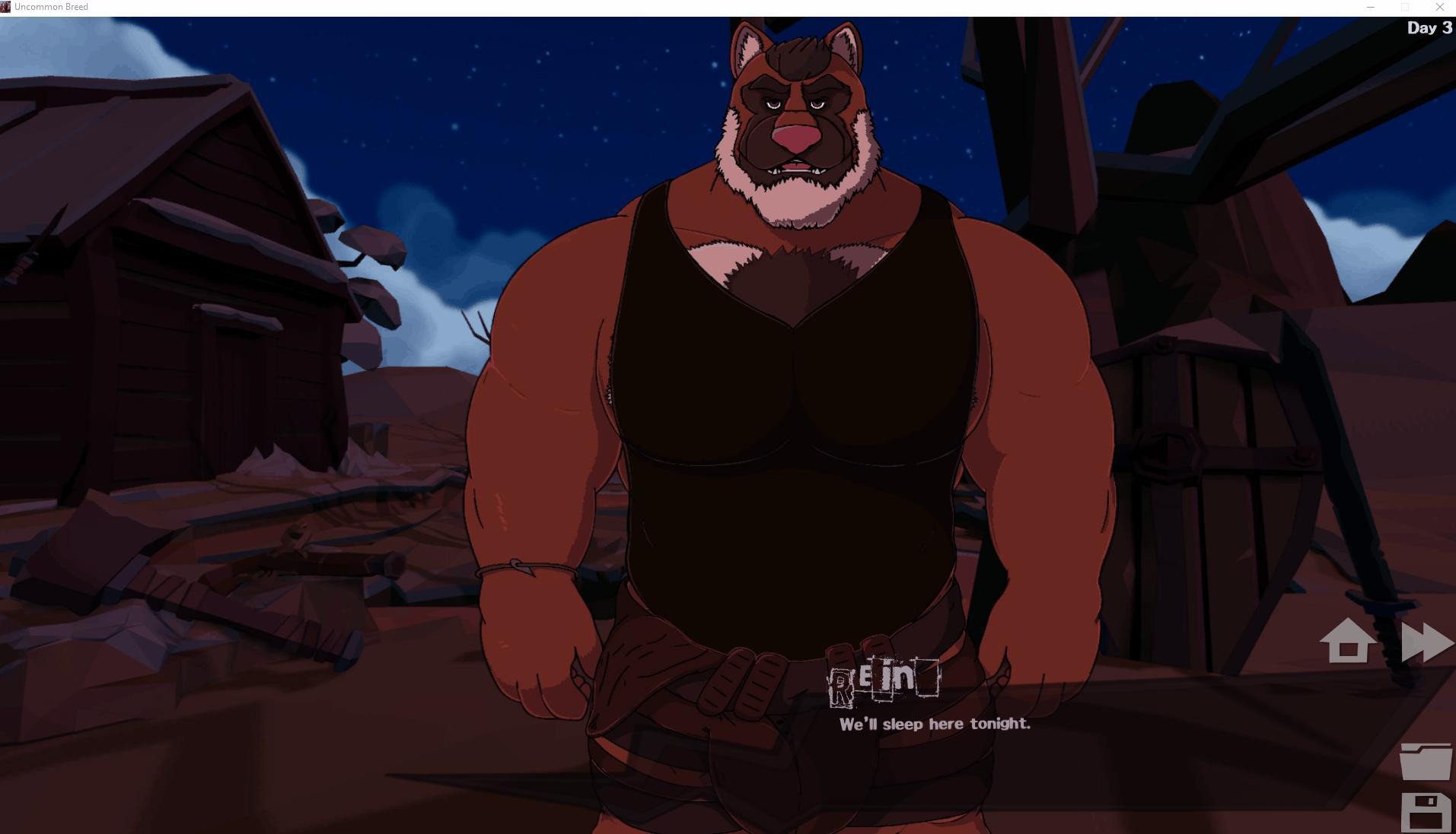 Uncommon Breed (A Furry RPG / Dating sim) (itch) - кадр 3