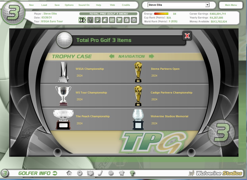 Total Pro Golf 3 - кадр 4