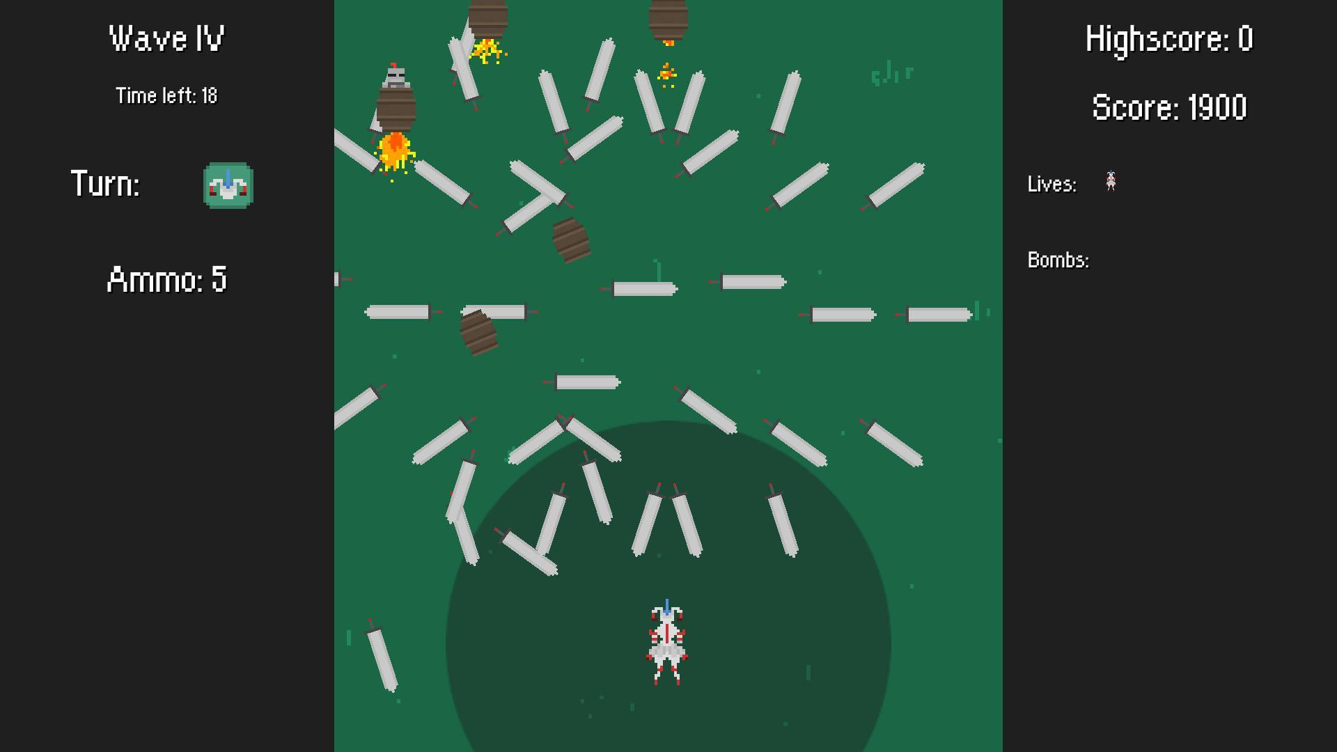 Turn-based Bullethell (itch) - кадр 3