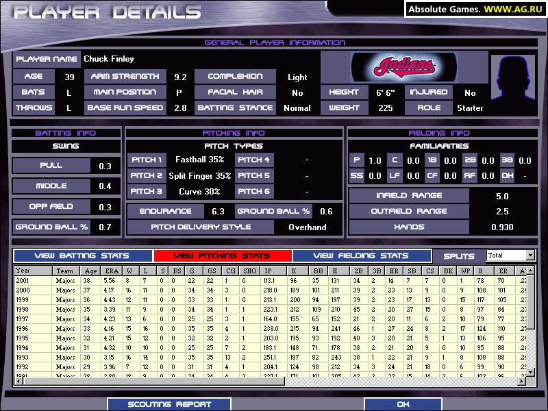 High Heat Major League Baseball 2003 - кадр 4