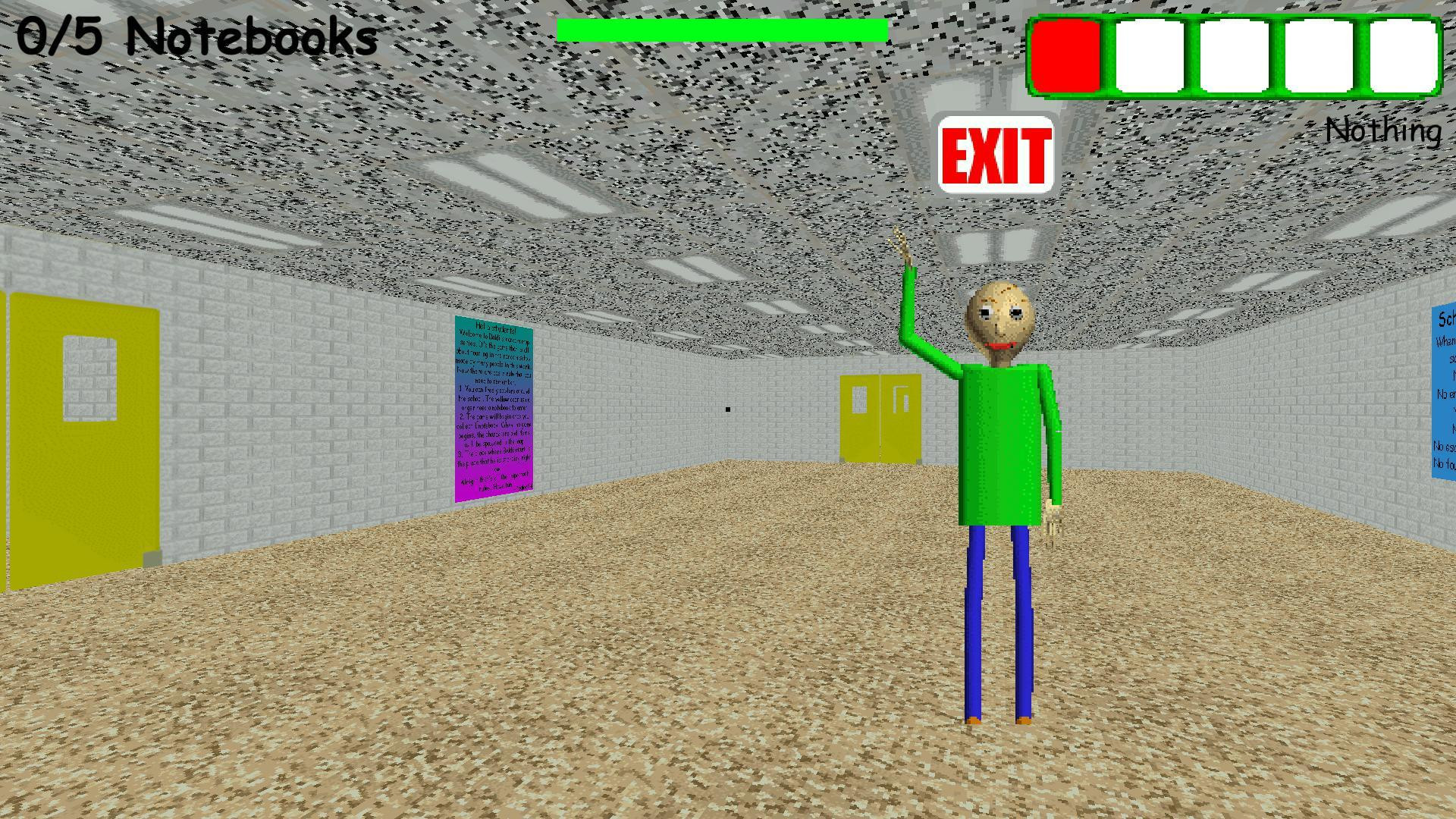 Baldi's basic random maps series: The first school (itch) - кадр 1
