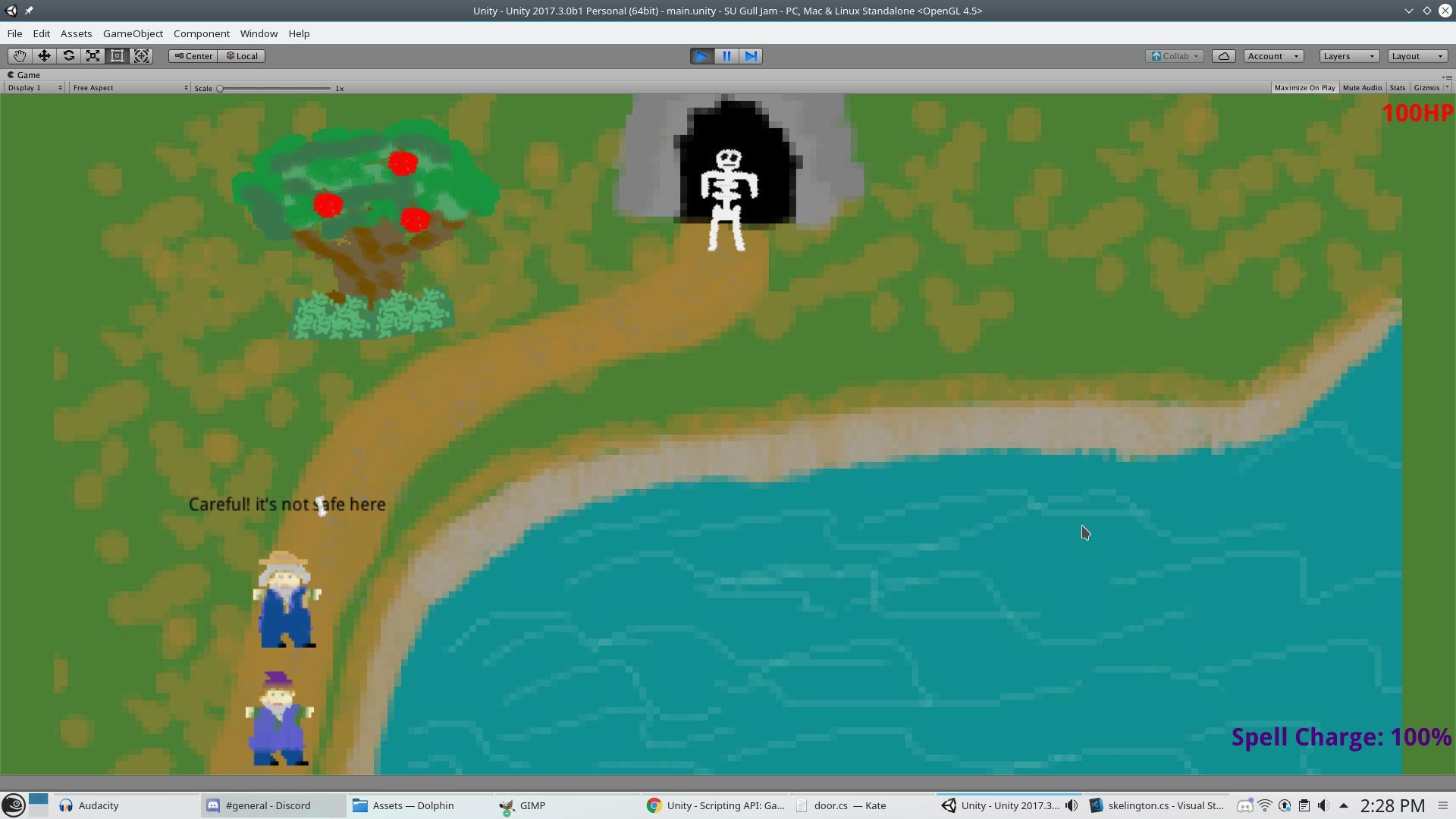 Skellington's Cave (itch) - кадр 1