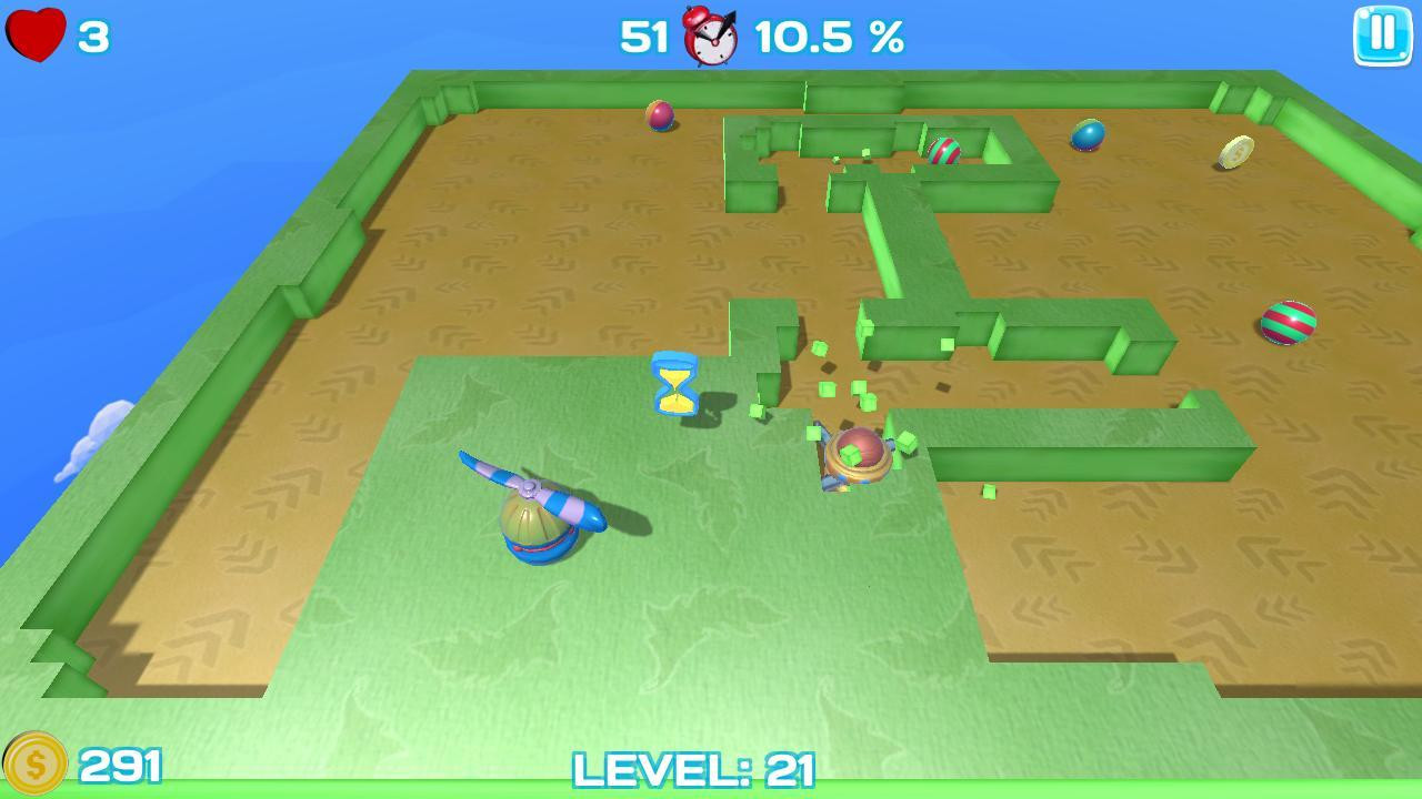Nova Xonix 3D (itch) - кадр 2