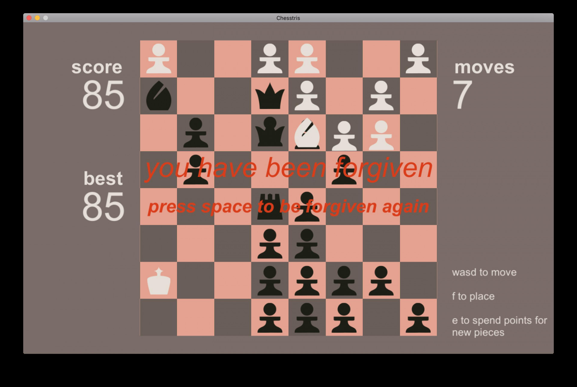 Chesstris (Jam Version) (itch) - кадр 2
