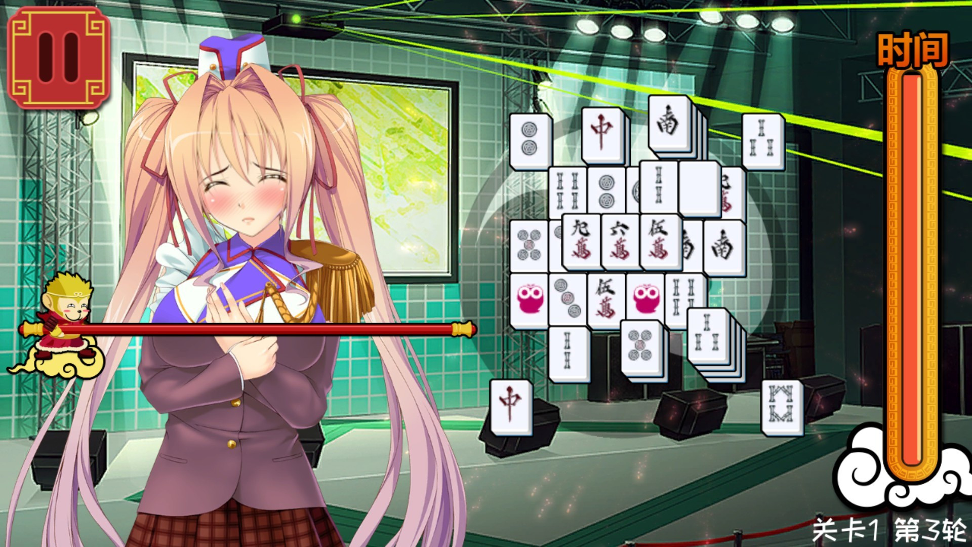 Beautiful Girl Mahjong Solitaire - кадр 4