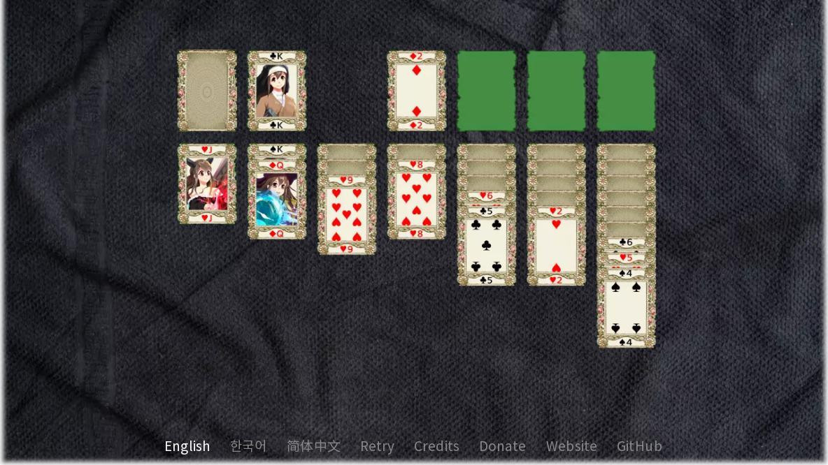 DW Klondike Solitaire (itch) - кадр 1