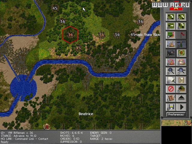 Steel Panthers 3: Brigade Command - кадр 1