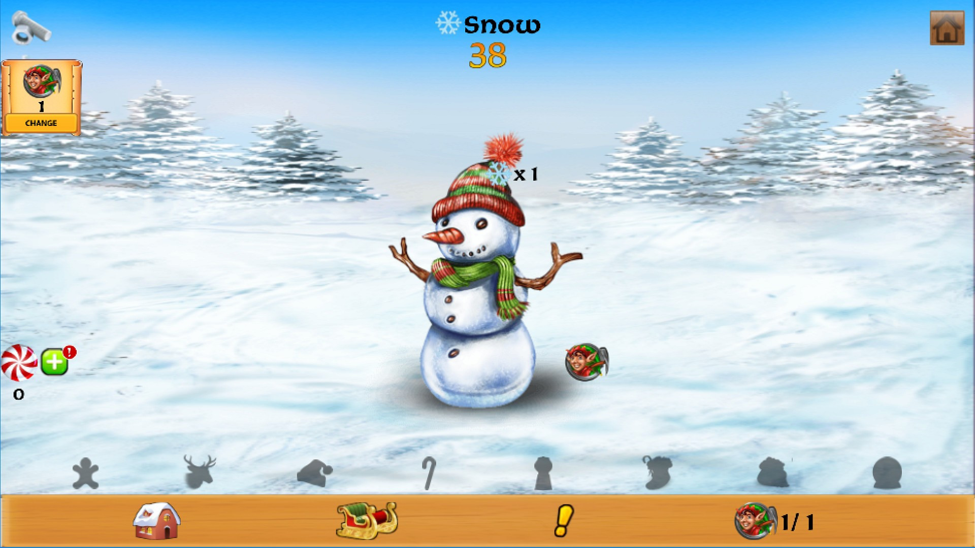 Christmas Clicker: Idle Gift Builder - кадр 1