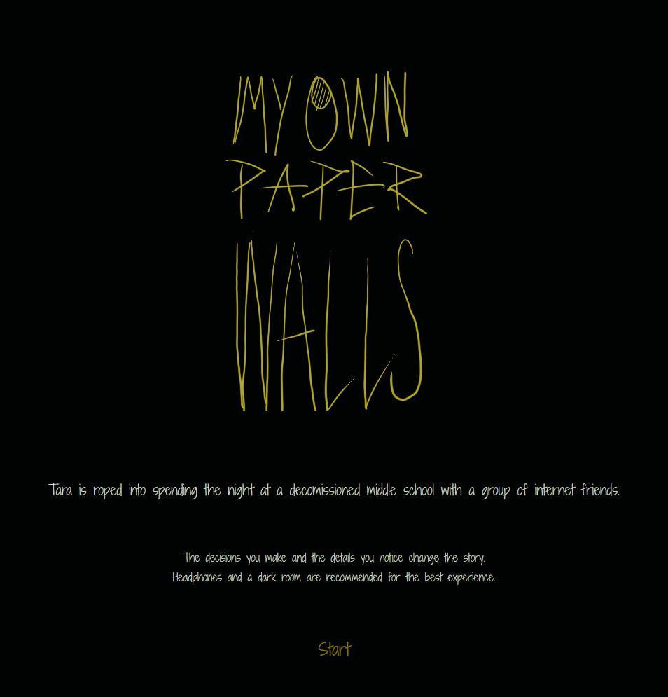 my own paper walls (itch) - кадр 1