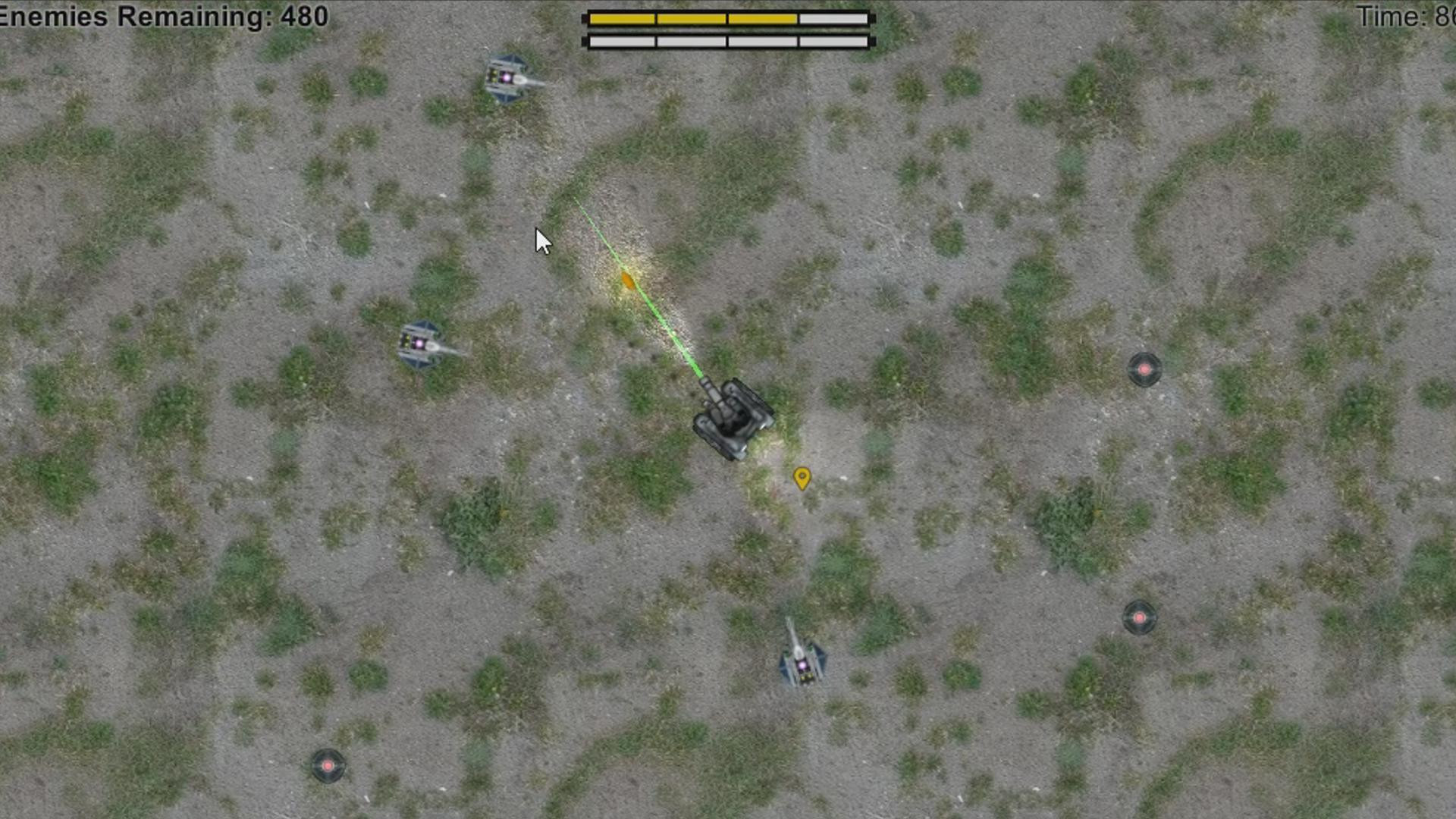 Clicky Tank Shooter (itch) - кадр 1