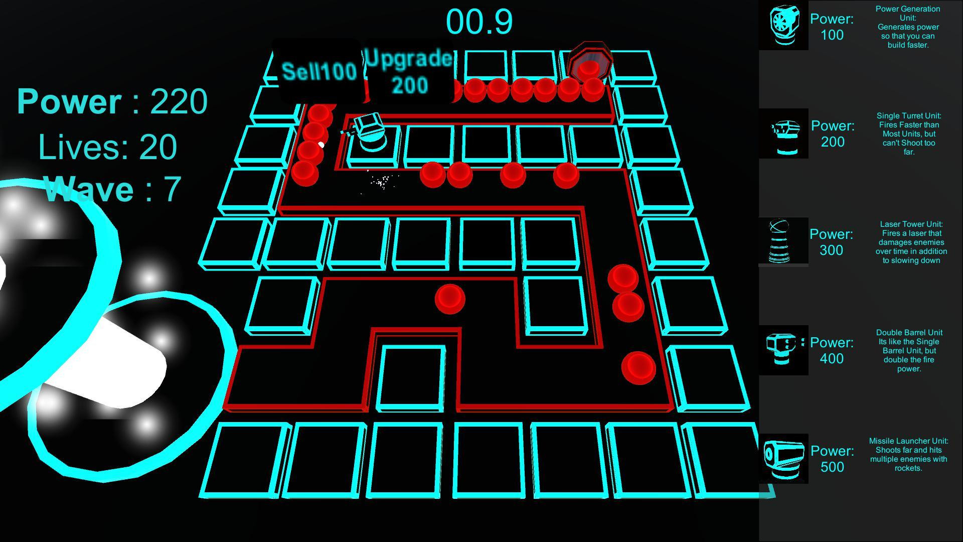 Neon Tower Defense (HatecraftGames) (itch) - кадр 2