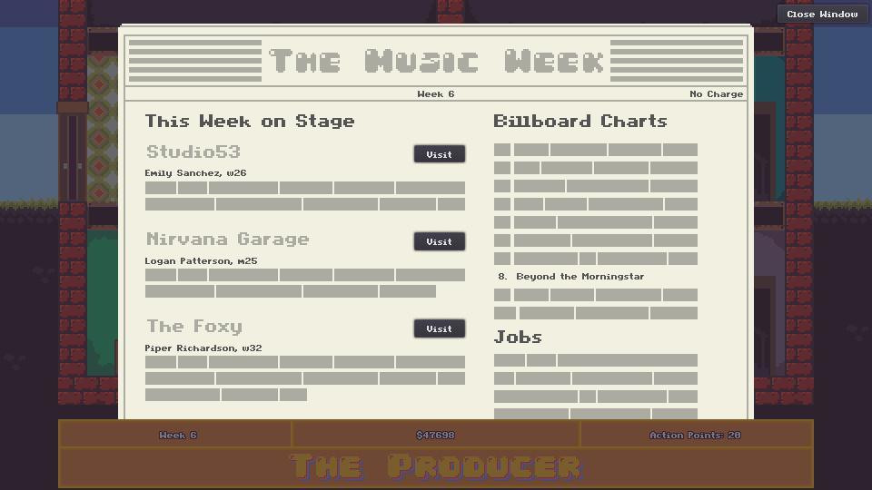The Producer (itch, Nimble Beasts Collective) - кадр 1