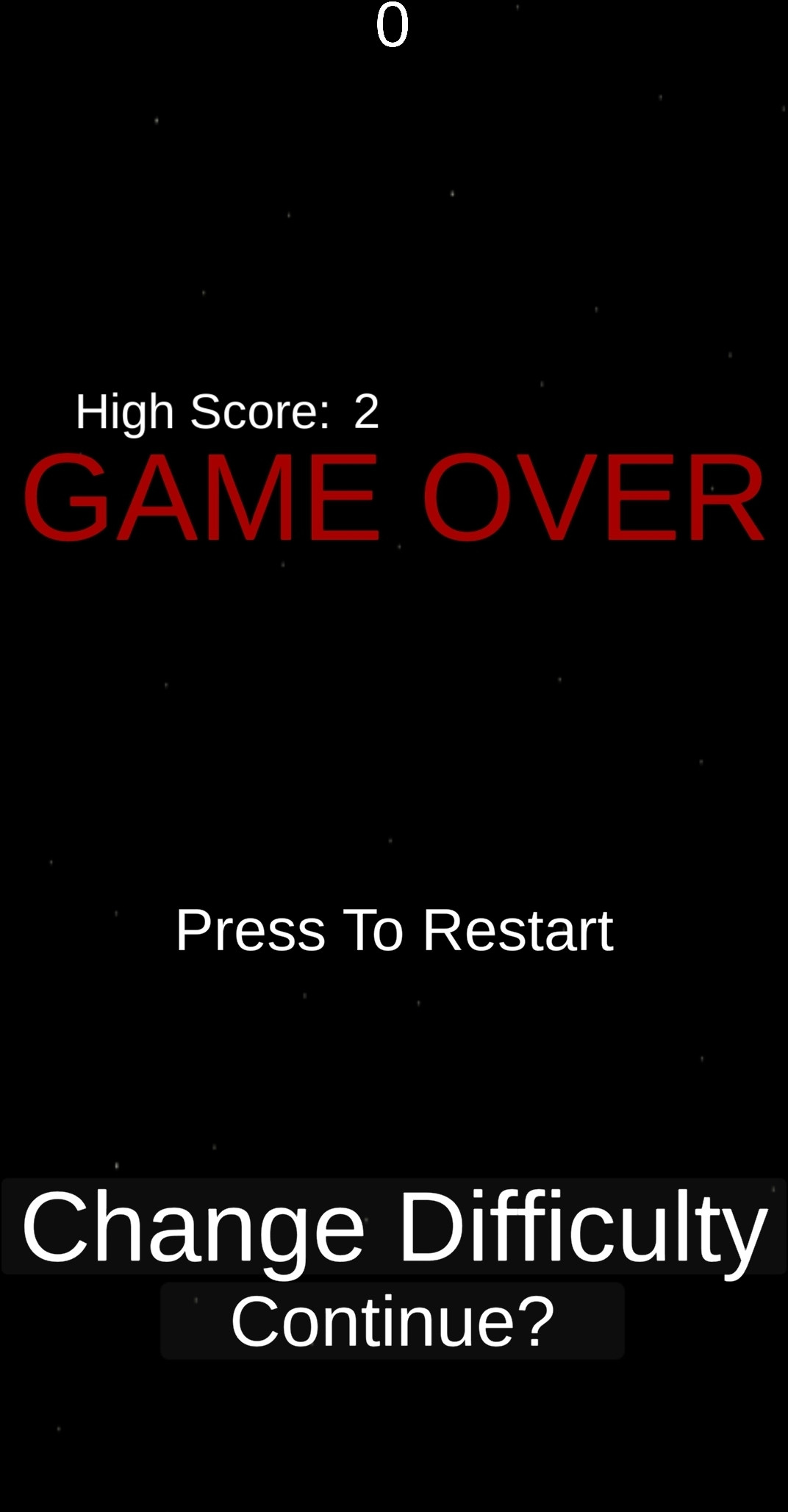Space Fall (GavDeveloper) (itch) - кадр 1