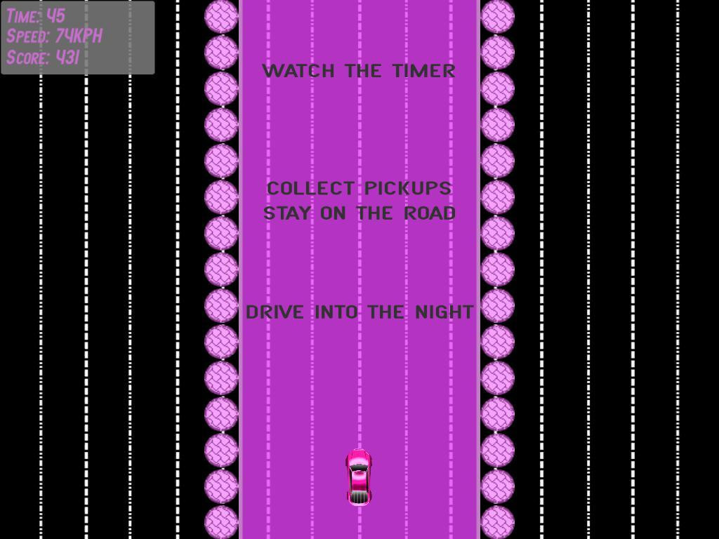 Retro Night Drive (itch) - кадр 2