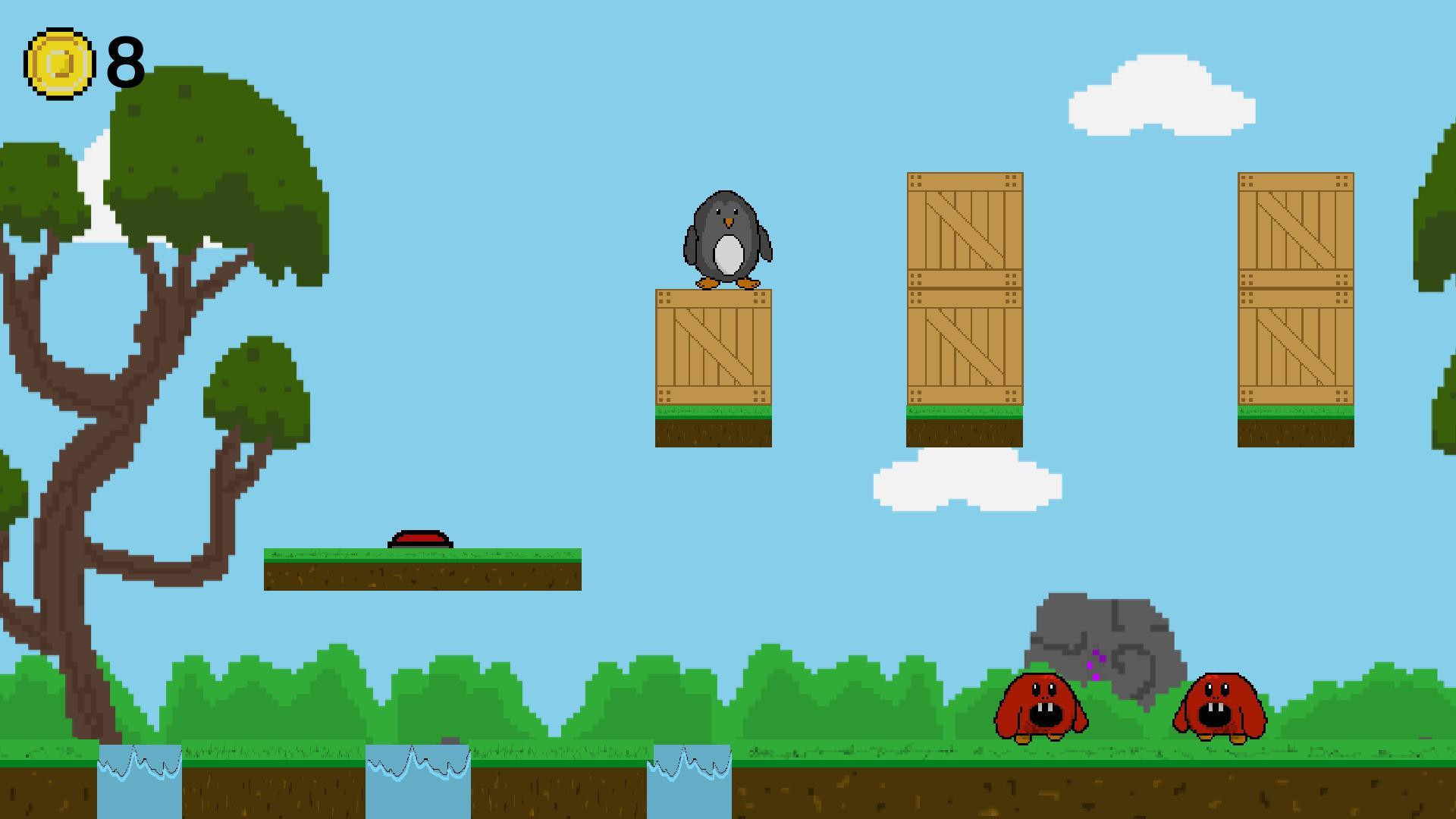 Penguin and the lost gems (itch) - кадр 2