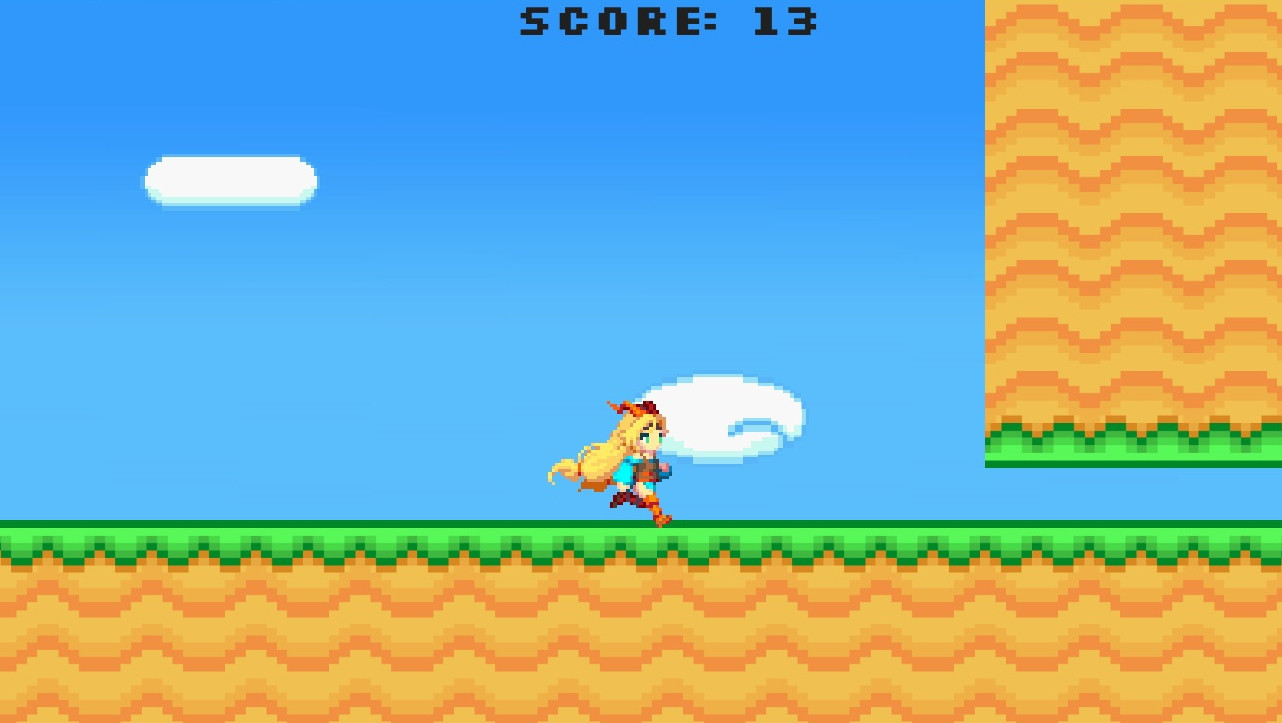 Unity Chan's Infinite Run of Fun (itch) - кадр 2